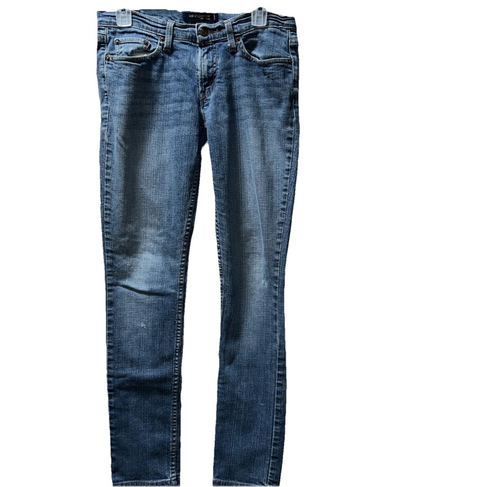 Levi's 524 Too Superlow Size 9M Small Stain SEE PHOTOS
